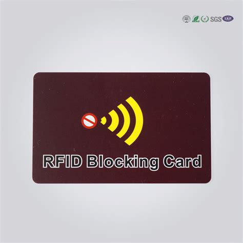 RFID Blocking Card, Scanner Guard Card Company